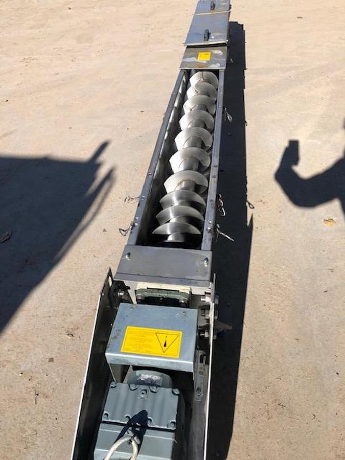 Used Variable Pitch Screw conveyor 400cm