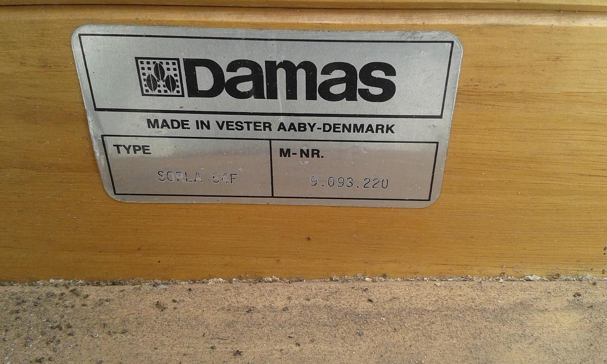 Brugt Damas Sorla table seperator
