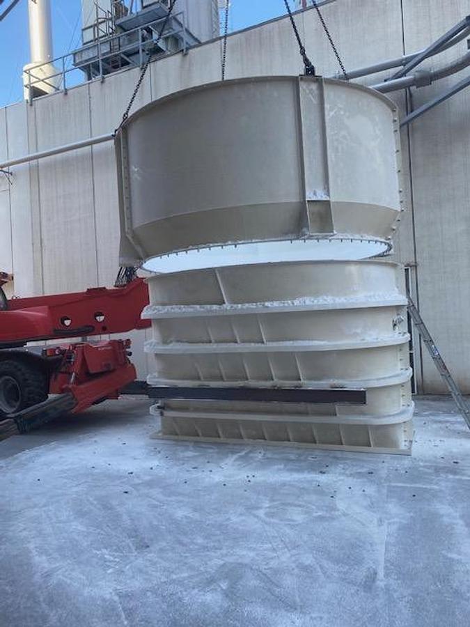 Used Bulk Silo 150m3 Spaans Babcock b.v