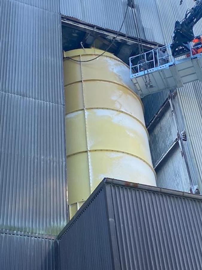 Used Bulk Silo 140m3 Spaans Babcock b.v