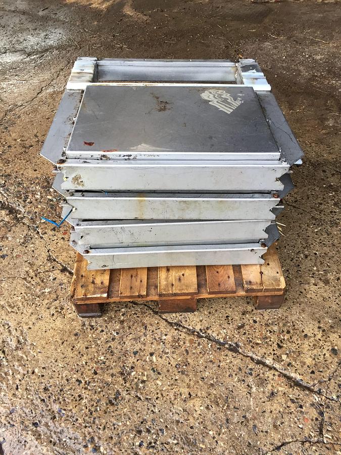 Brugt Pneumatiske skud rustfri