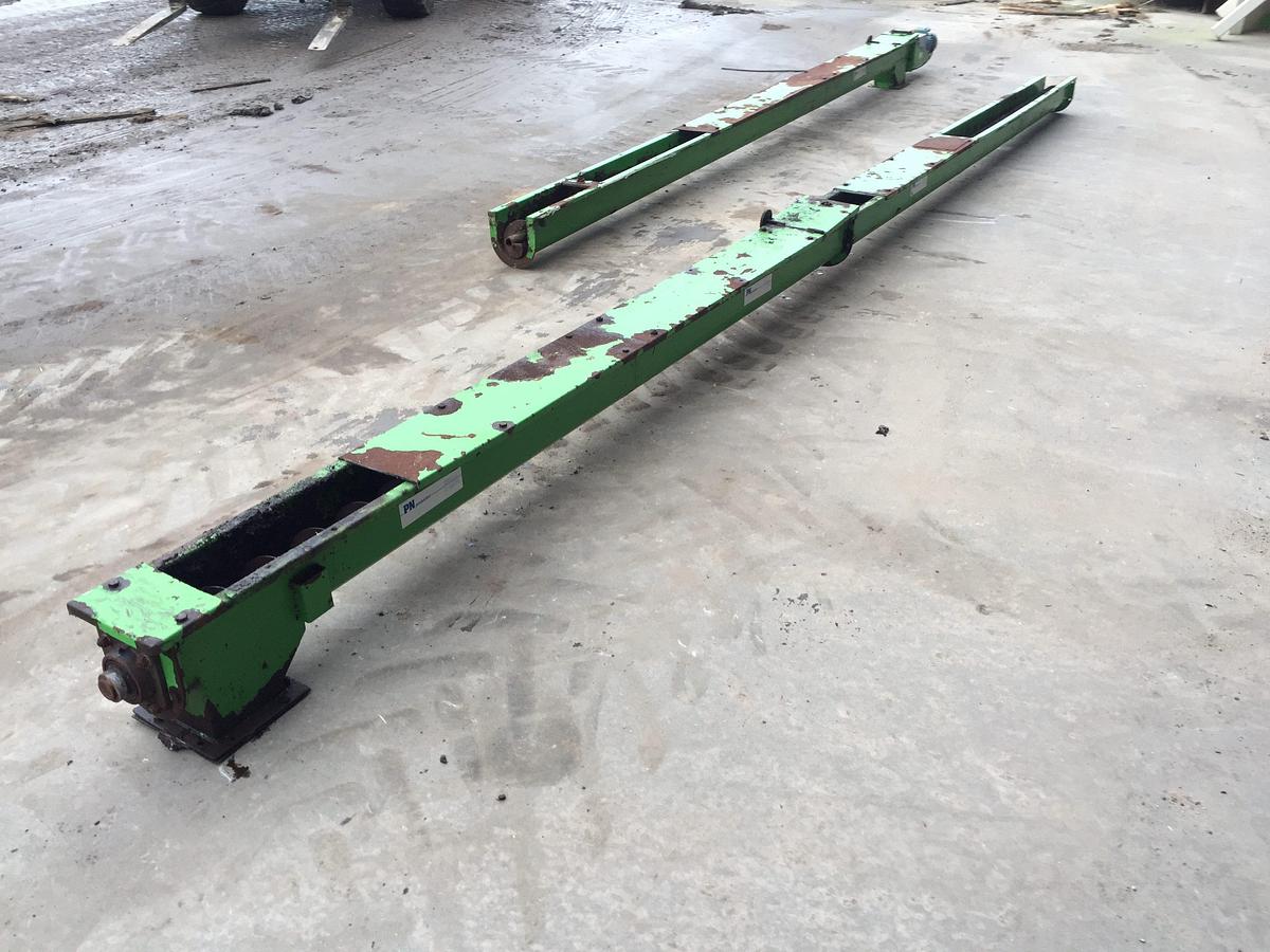 Used Trough auger Ø120mm Length 800cm