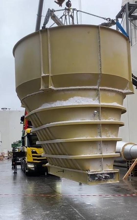 Used Bulk Silo 140m3 Spaans Babcock b.v