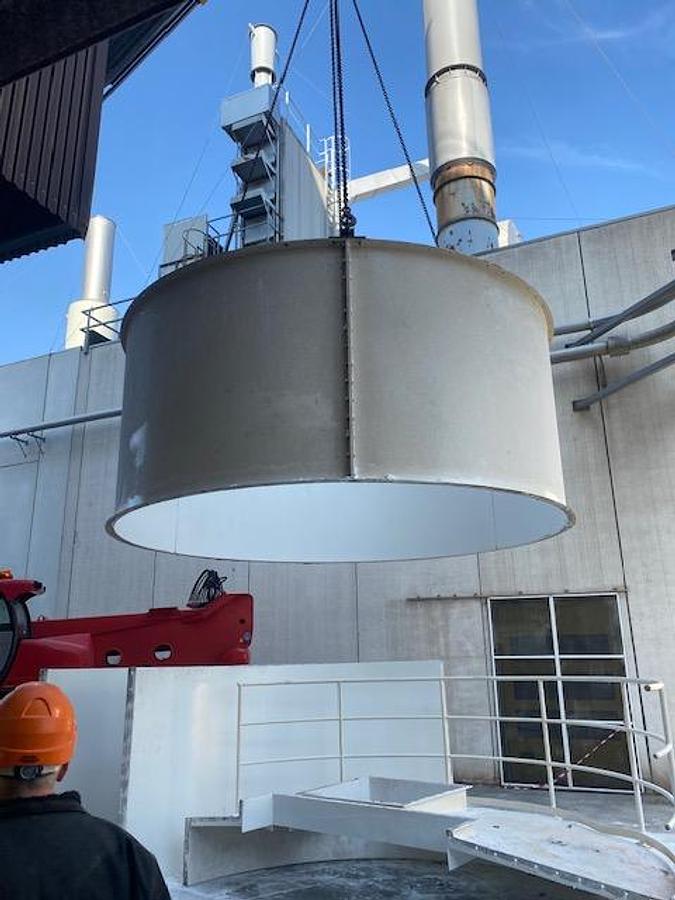 Used Bulk Silo 150m3 Spaans Babcock b.v