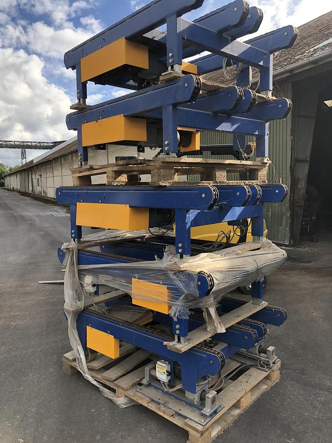 Brugt Rullebaner m. kæde 9stk.