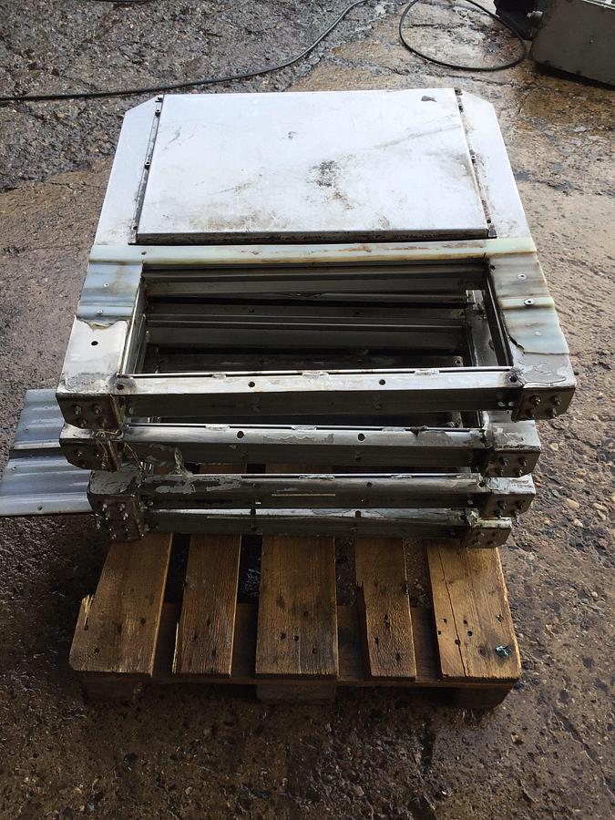 Brugt Pneumatiske skud rustfri