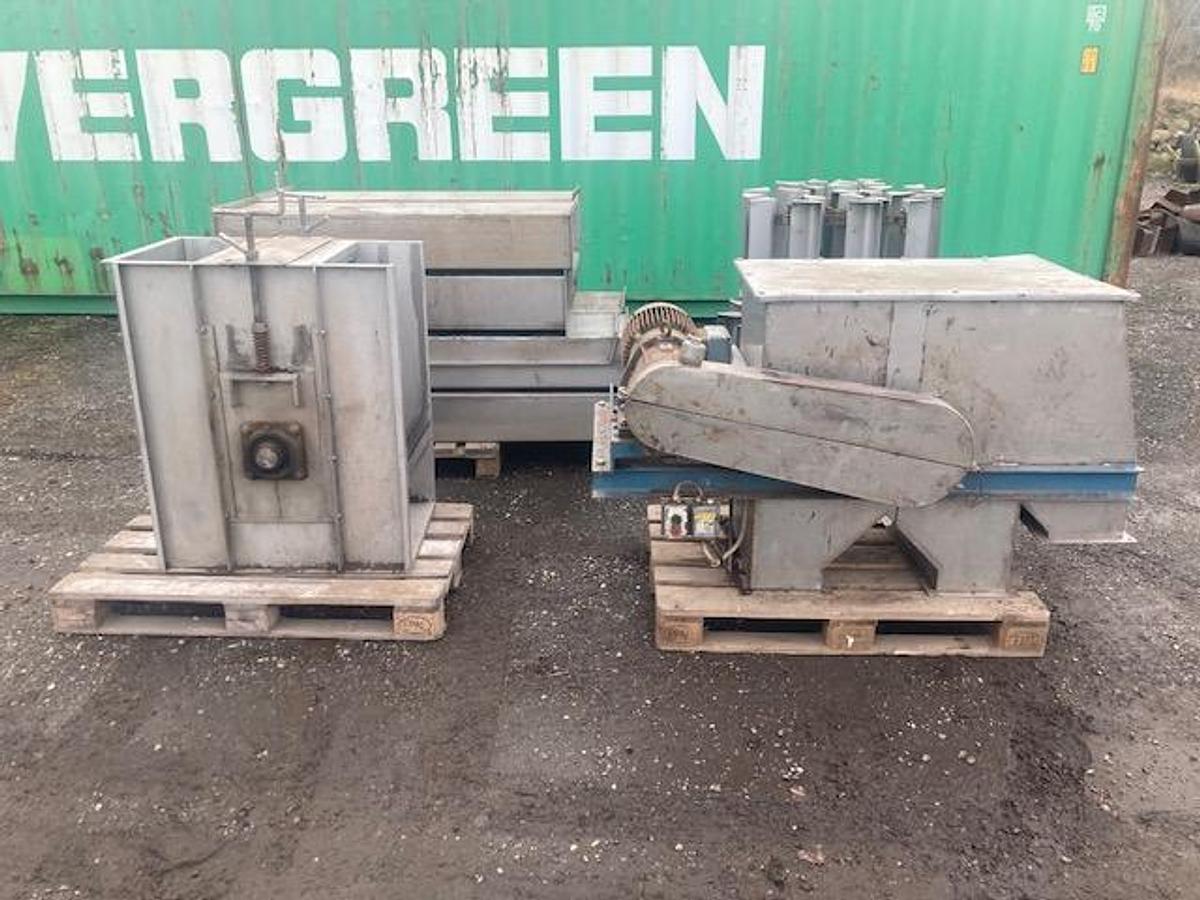 Used Bucket elevator Stainless steel height 9m