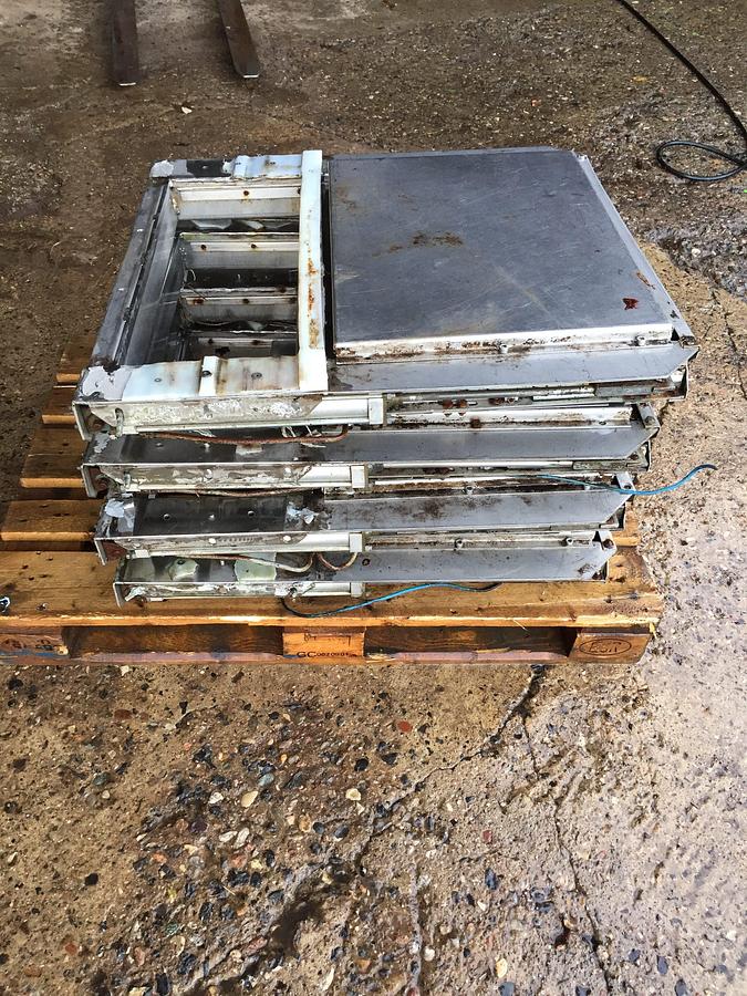 Brugt Pneumatiske skud rustfri