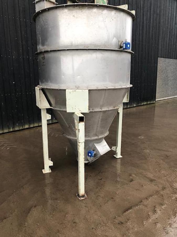 Used Screw Mixer Stainless steel