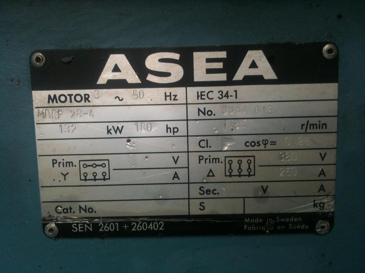 Brugt Hartmann Kapselblæser 132kw