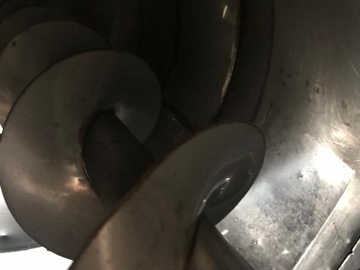 Used Screw Mixer Stainless steel