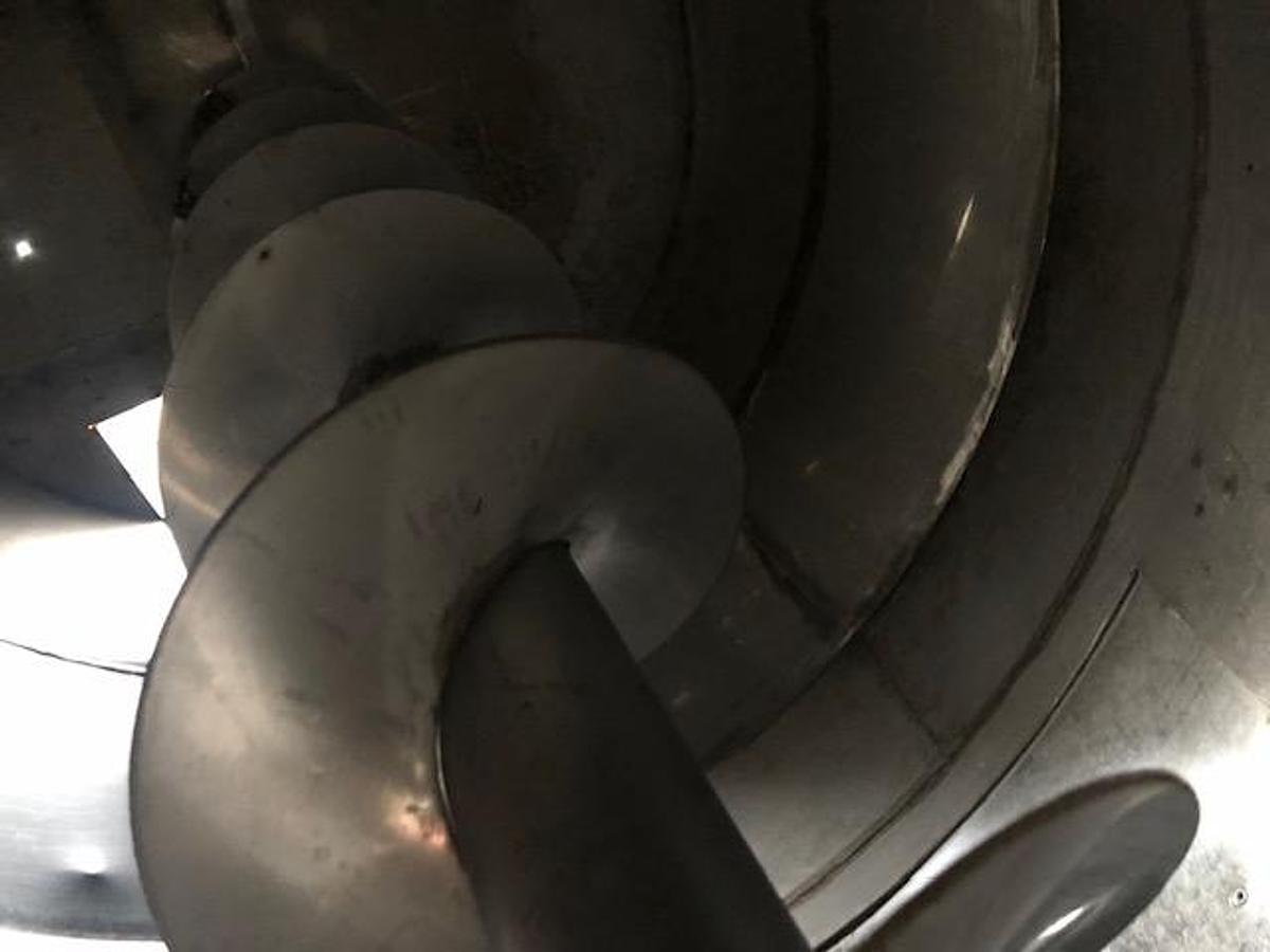 Used Screw Mixer Stainless steel