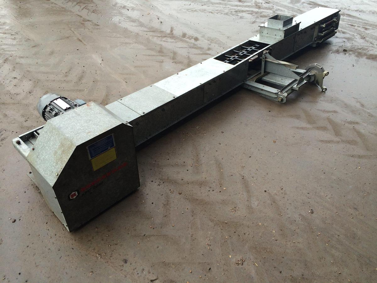 Used Søby redler 40t/hour 3m galvanized