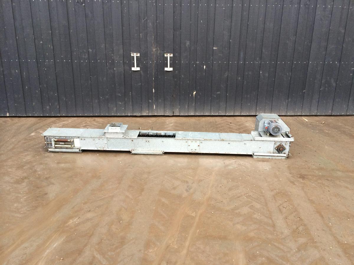 Brugt Søby redler 40t/timen 3m galvaniseret