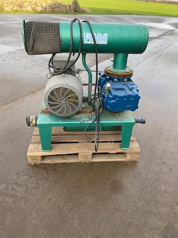 Used PAM Aerzen GM25S Rotary Lobe Industrial Blower 