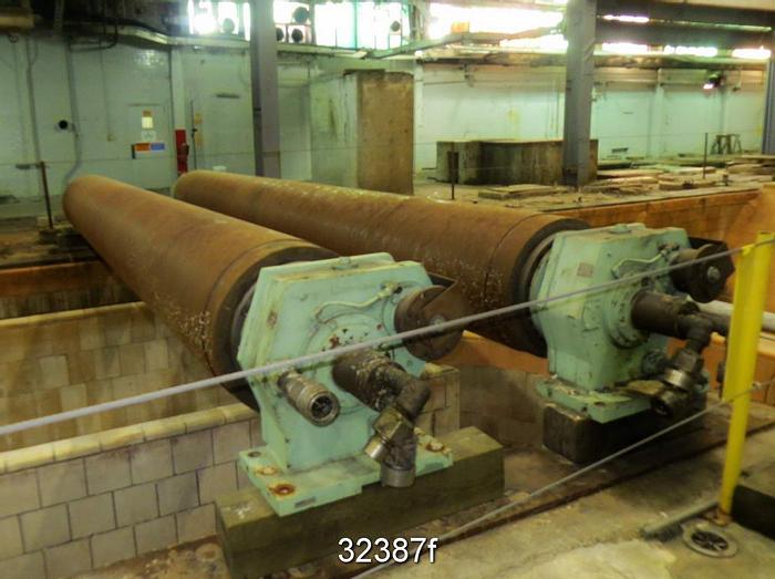 Used Sulzer 24"x238" 2-Roll Calender #32387