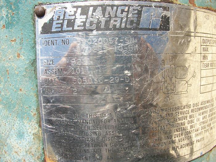 Used Pump, Positive, Waukesha, Mdl 130, S/st, 2 HP, 3" #S742564