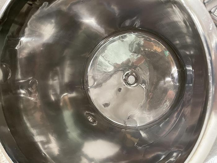 Used Precision 13 Gallon 316L Stainless Steel Jacketed Reactor 50 PSI
