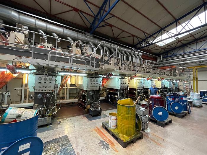 Refurbished CERUTTI 28R - Rotogravure 8 Colours machine