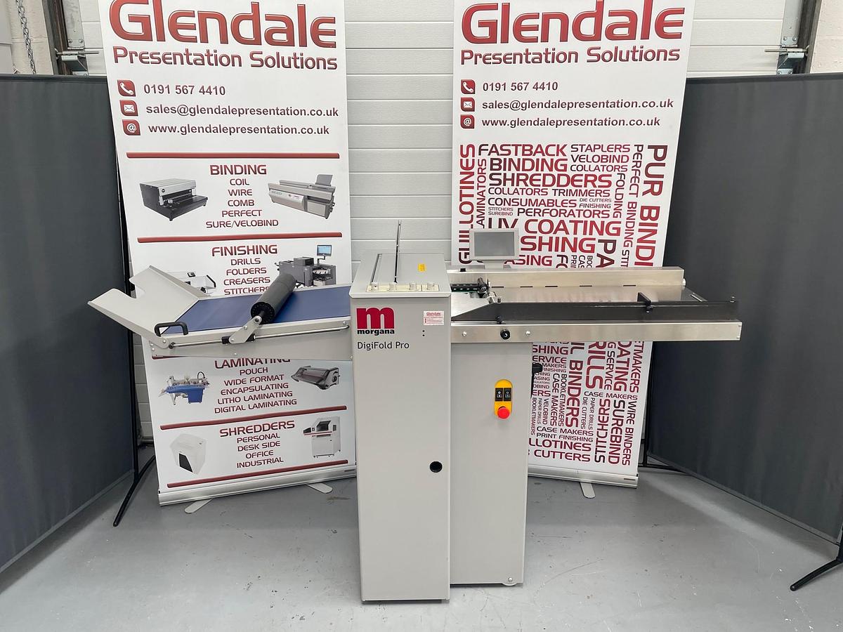 Used Morgana DigiFold Pro - Creaser Folder