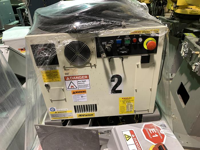 Used FANUC R2000iC/125L 6 AXIS CNC ROBOT WITH R30iB CONTROLLER, IR VISION, 125KG X 3,100 MM H REACH