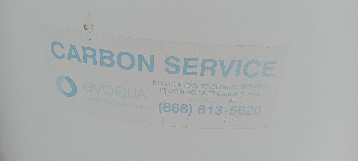 Used 2014 EVOQUA SCRUB 2000 Activated Carbon Filter