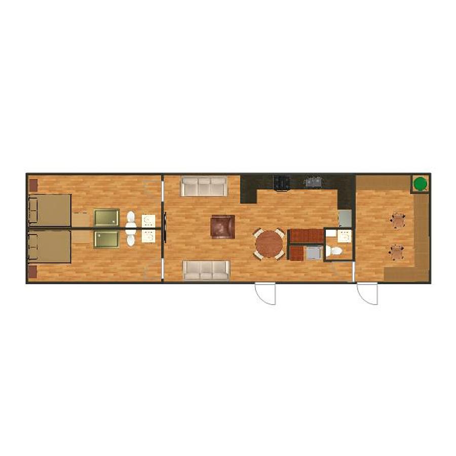 Used 2014 Custom 2 Bed Skid House