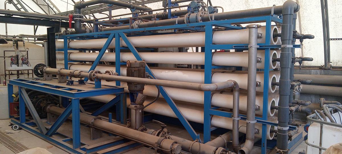 Used 2014 BEKAERT 8-1200 1 Million Gal/Day RO Filter