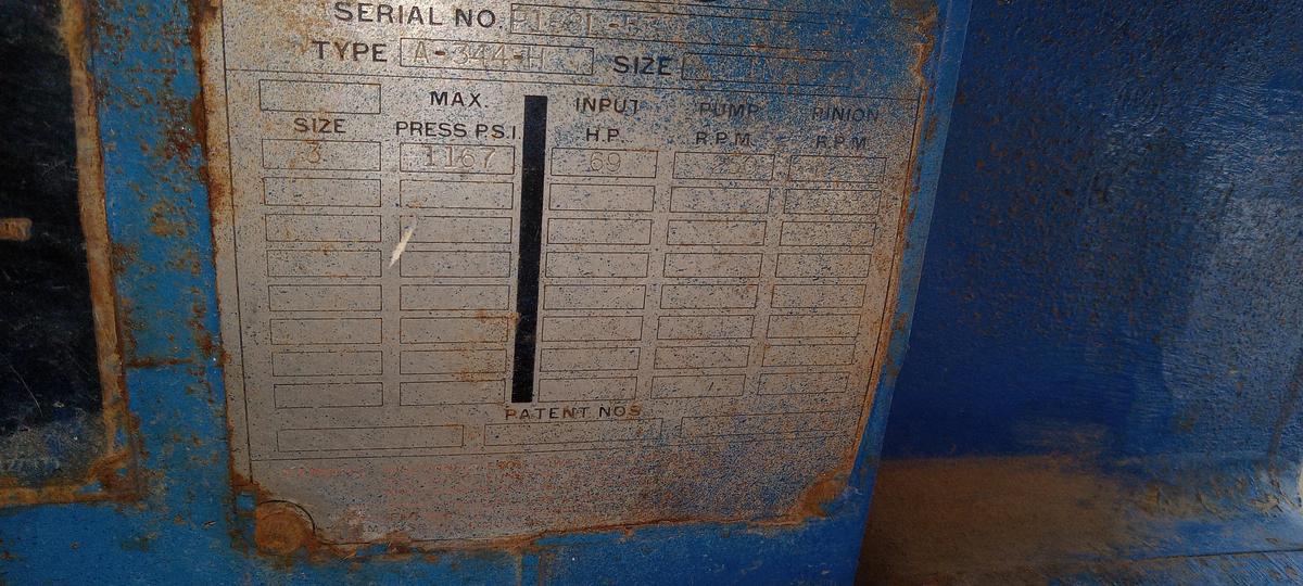 Used 2014 Rotating Services A-344-H Injection System