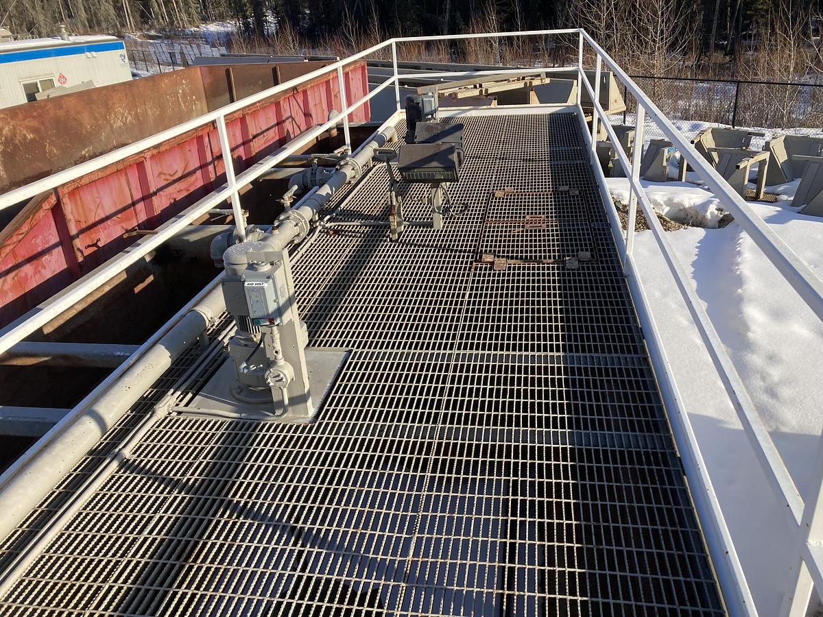 Used 2014 WestFab 600 BBL Agitator Tank