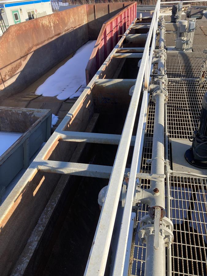 Used 2014 WestFab 600 BBL Agitator Tank