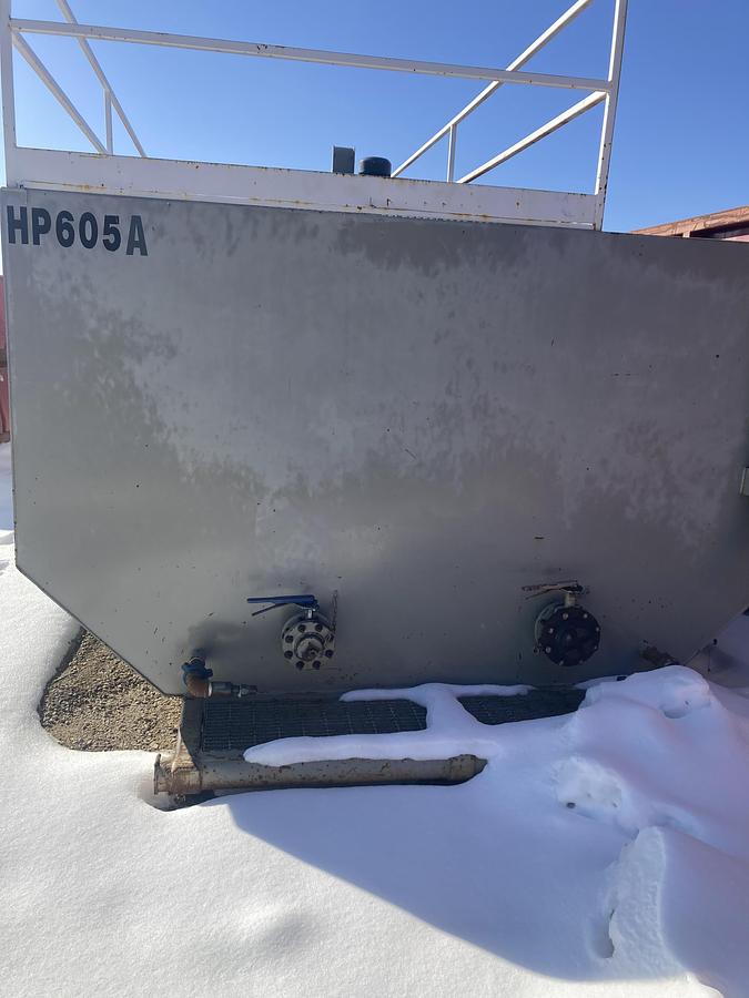 Used 2014 WestFab 600 BBL Agitator Tank