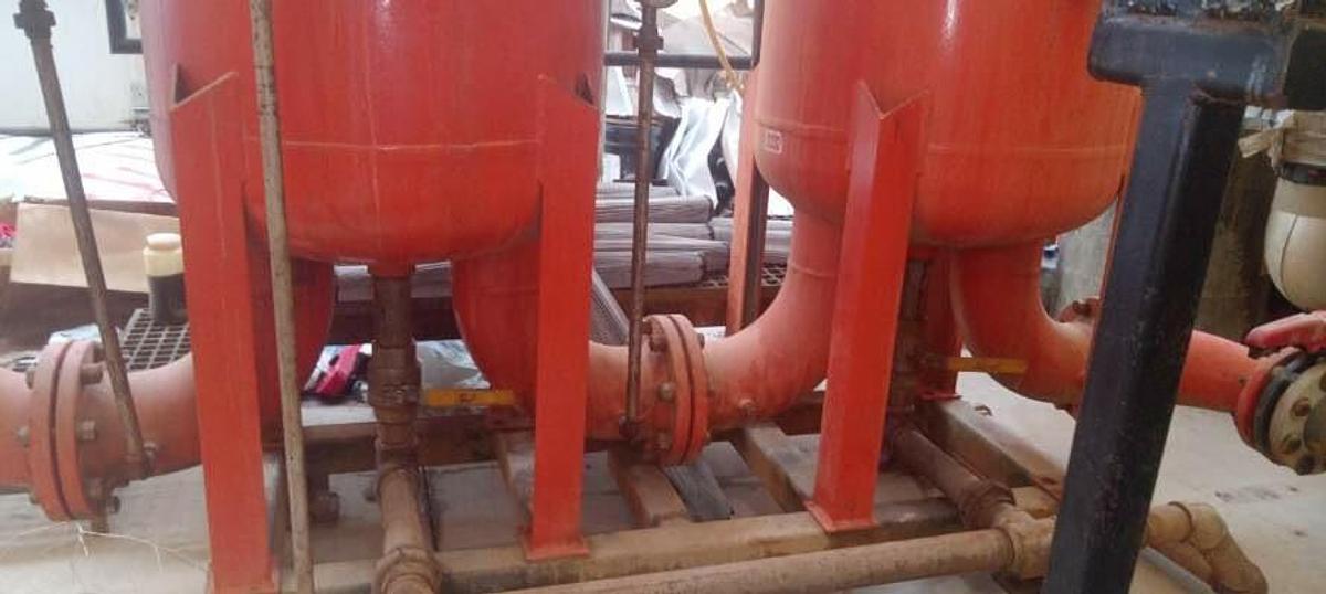 Used 2014 Filter Specialists 6 Bag Filter Pod