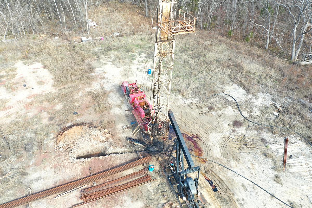 Used Franks 1287 Workover Rig