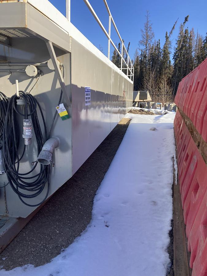Used 2014 WestFab 600 BBL Agitator Tank