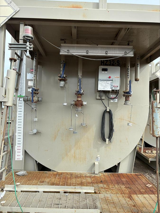 Used 2014 WestFab 500 BBL Double Wall Master & Slave Tank
