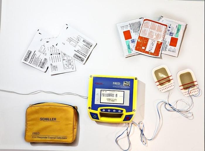 Used Schiller Fred Defibrillator