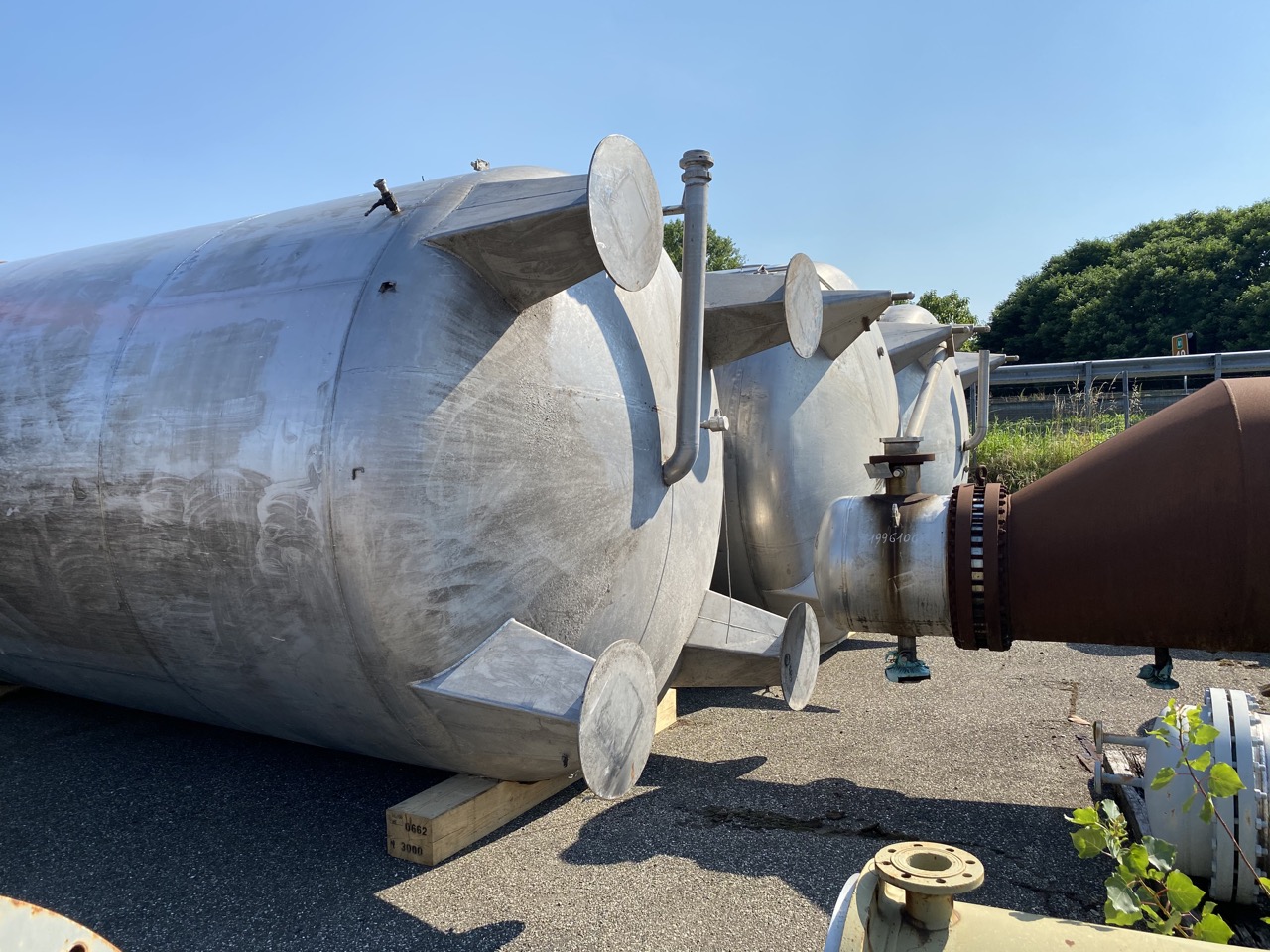 Usato Serbatoio con agitatore, da 36000 Litri