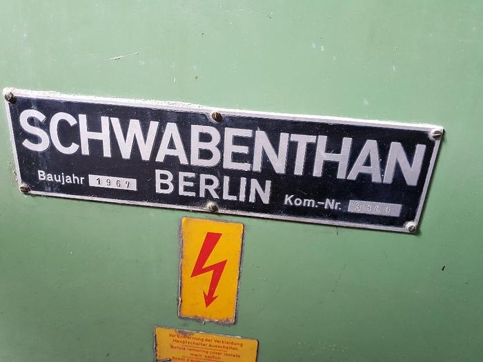 Used Schwabenthan 350 x 150mm 2 Roll Mill