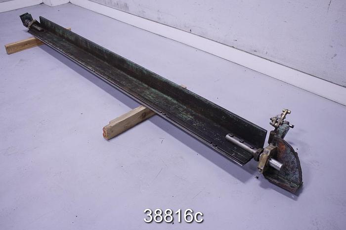 Used Doctor Blade, 122.75" Length, 5x7.25" Scoop #38816