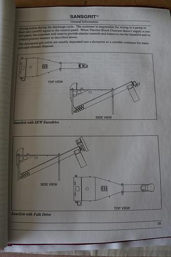 Used Sansgrit Sand Separator #33919