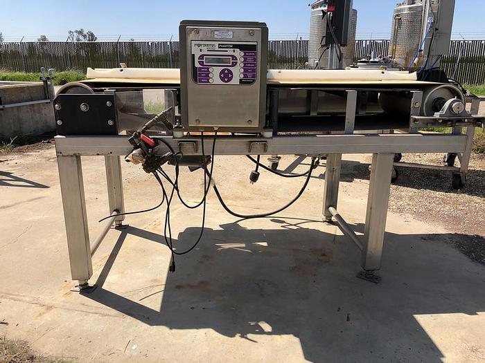 Used Detector, Metal, 26" x 5", Fortress Phantom, Conveyor #S743947
