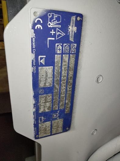 Used 12,000 POUND HYSTER MODEL S120FTPRS TRIPLE STAGE  ROLL CLAMP TRUCK-PENDING SALE