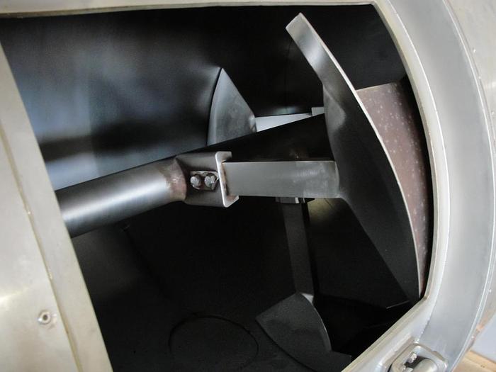 Used 2400 LITER (85 CU. FT.) MIX S.R.L. PLOW MIXER - S/S - JACKETED