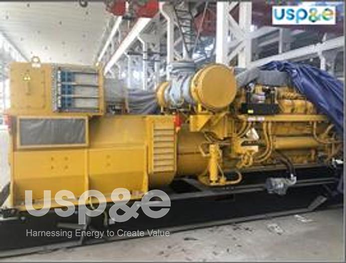 Used 12 MW 2015 New Caterpillar 3516C-HD Diesel Generator