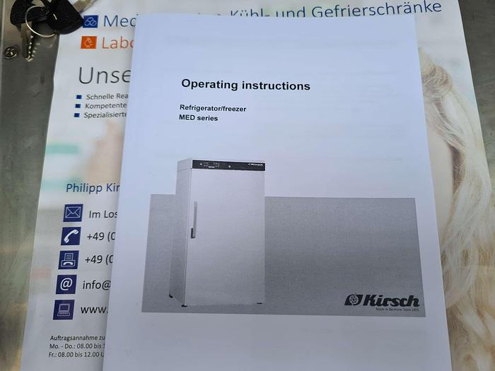 Used Kirsch MED-200 Medication Refrigerator