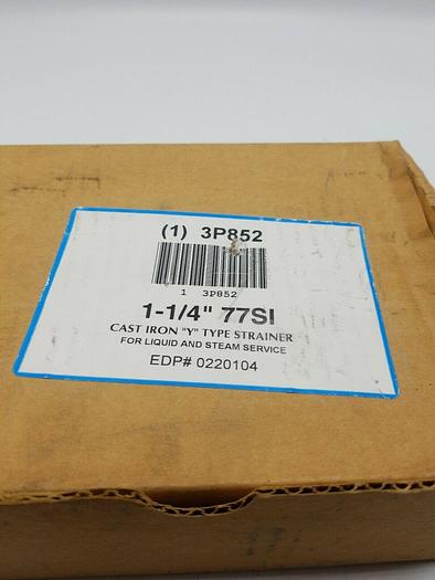 Watts Regulator 1-1/4" 77SI Y Strainer.3P852