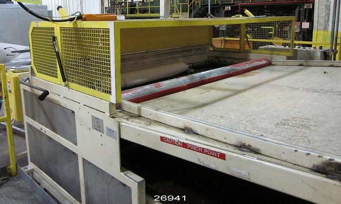 Used Core Link Ab  Core Link 94" Core Peeler With Compass System Scrap Handling System And 60 Hp Trim Shredder/Blower.  This Unit Will Unwind/ Slit/And Blow Paper Left On A Core. #26941