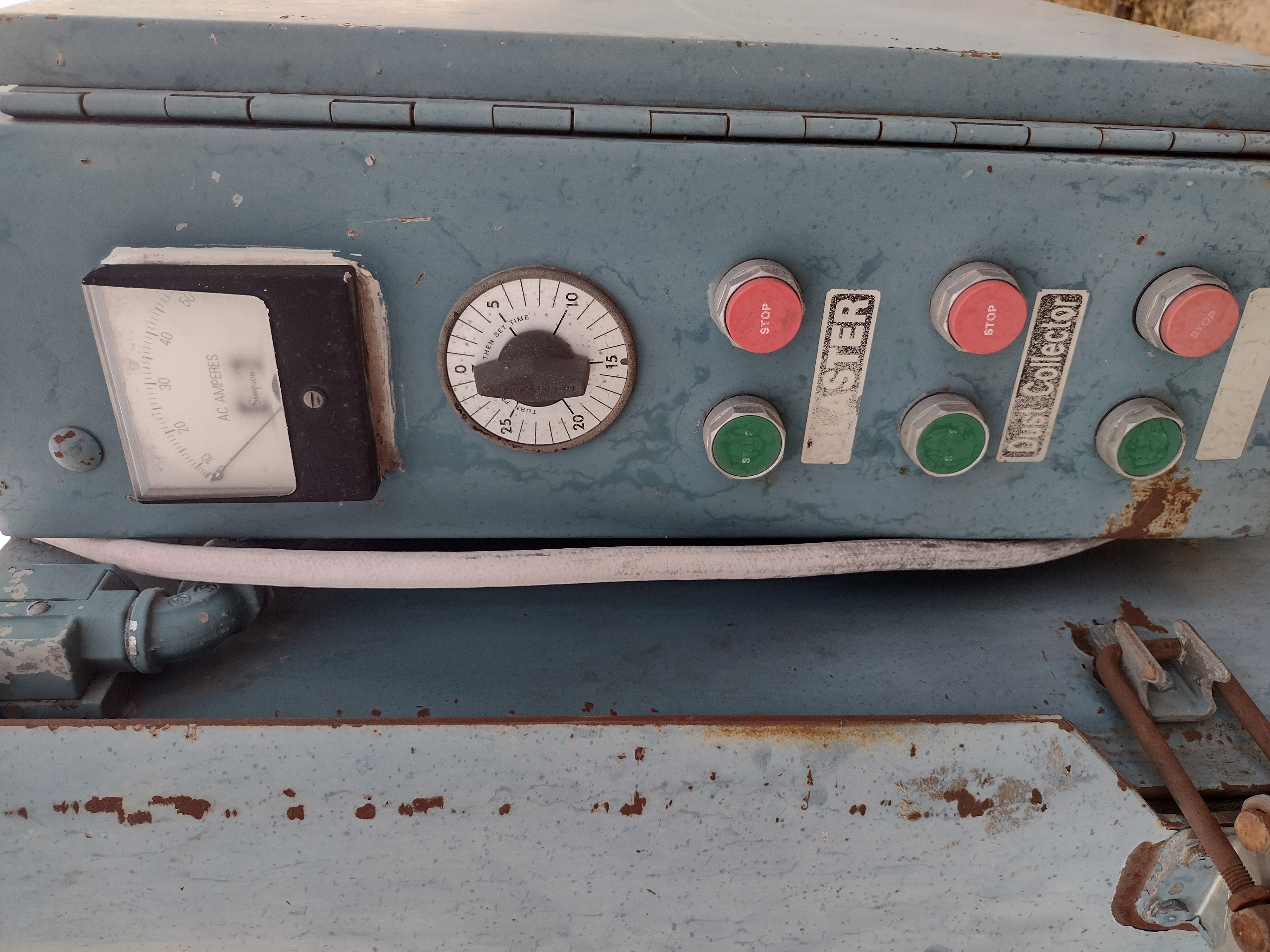 Used Viking Rolling cage blast machine