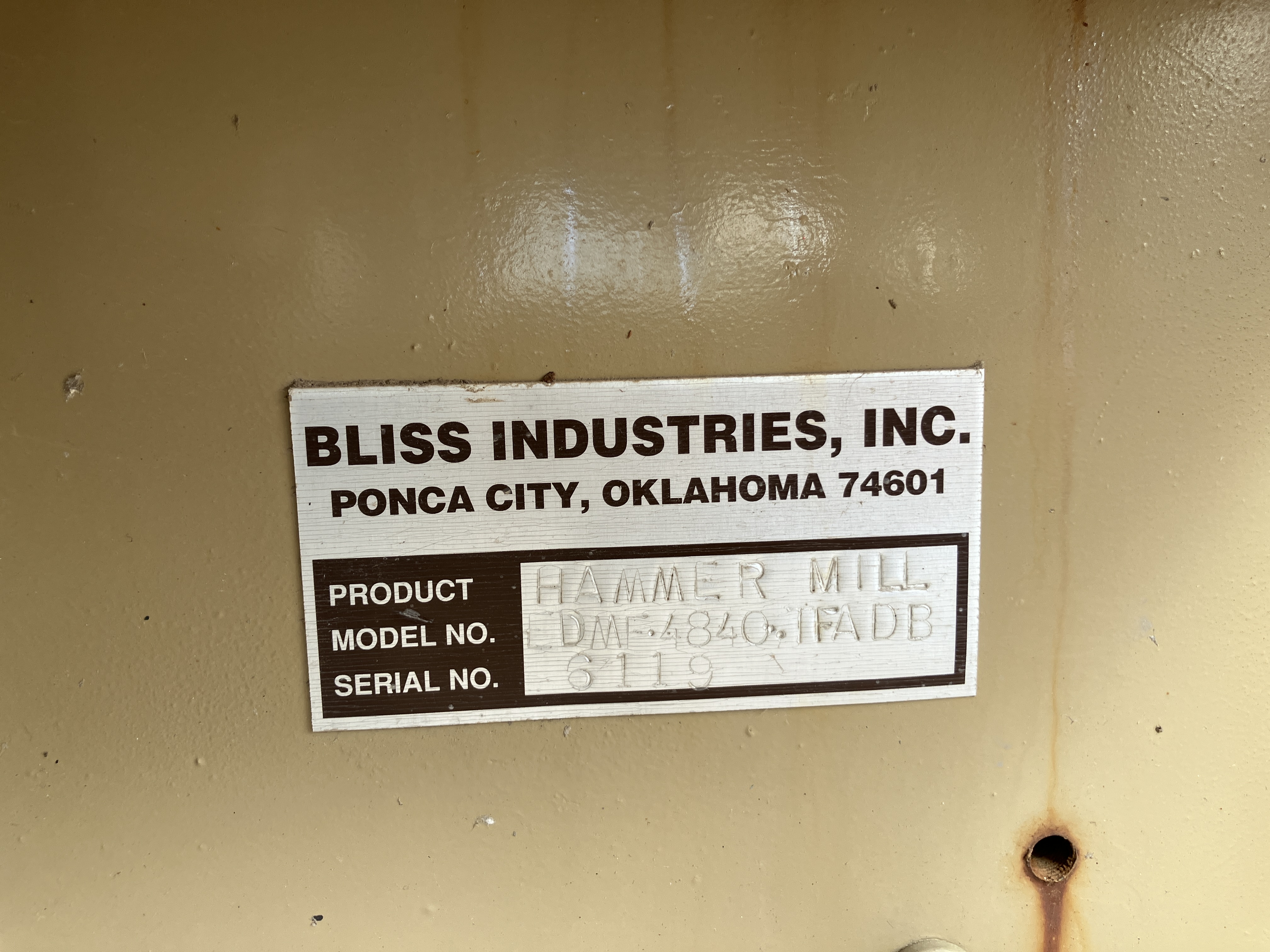 Used Bliss EDMF.4840.TFADB #4238